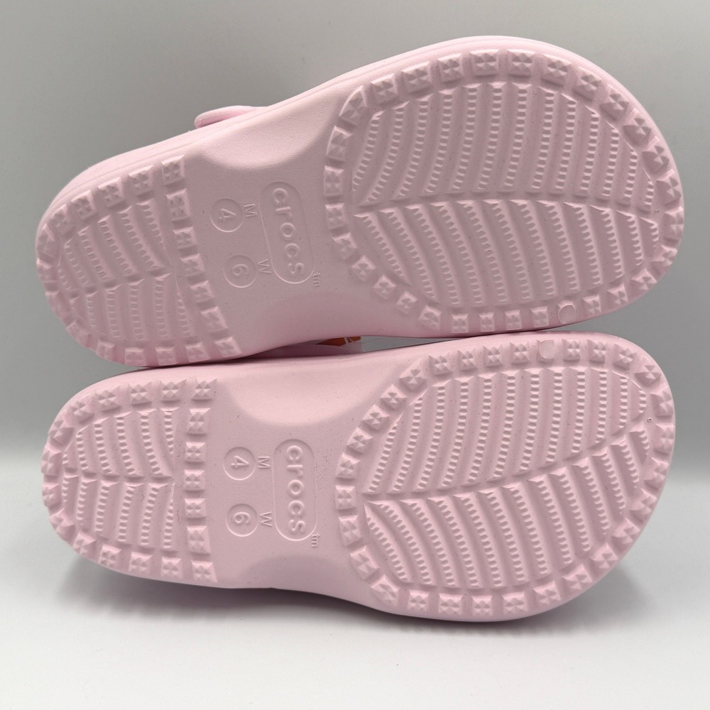 Crocs Classic Floral Cut Out Clog M4/W6 Pink 210927-6ZW **NEW** - Picture 14 of 15